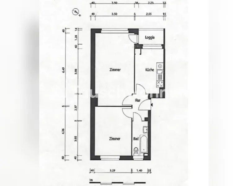 Tauschwohnung: 2-Zimmer-Wohnung — photo 1